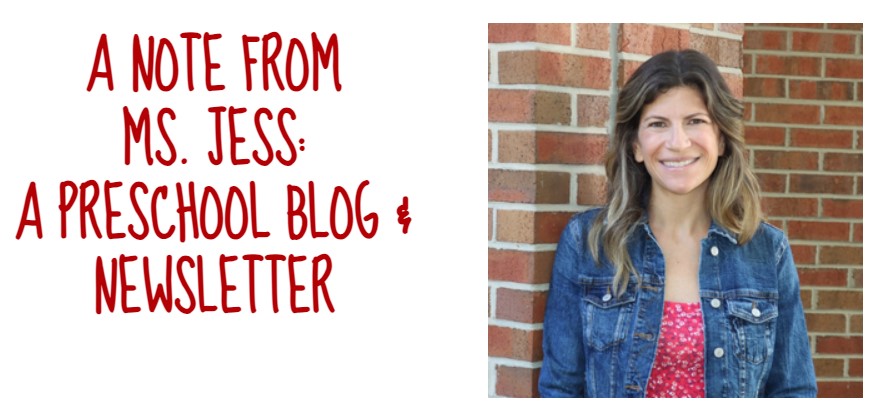 A (Short) Note from Ms. Jess